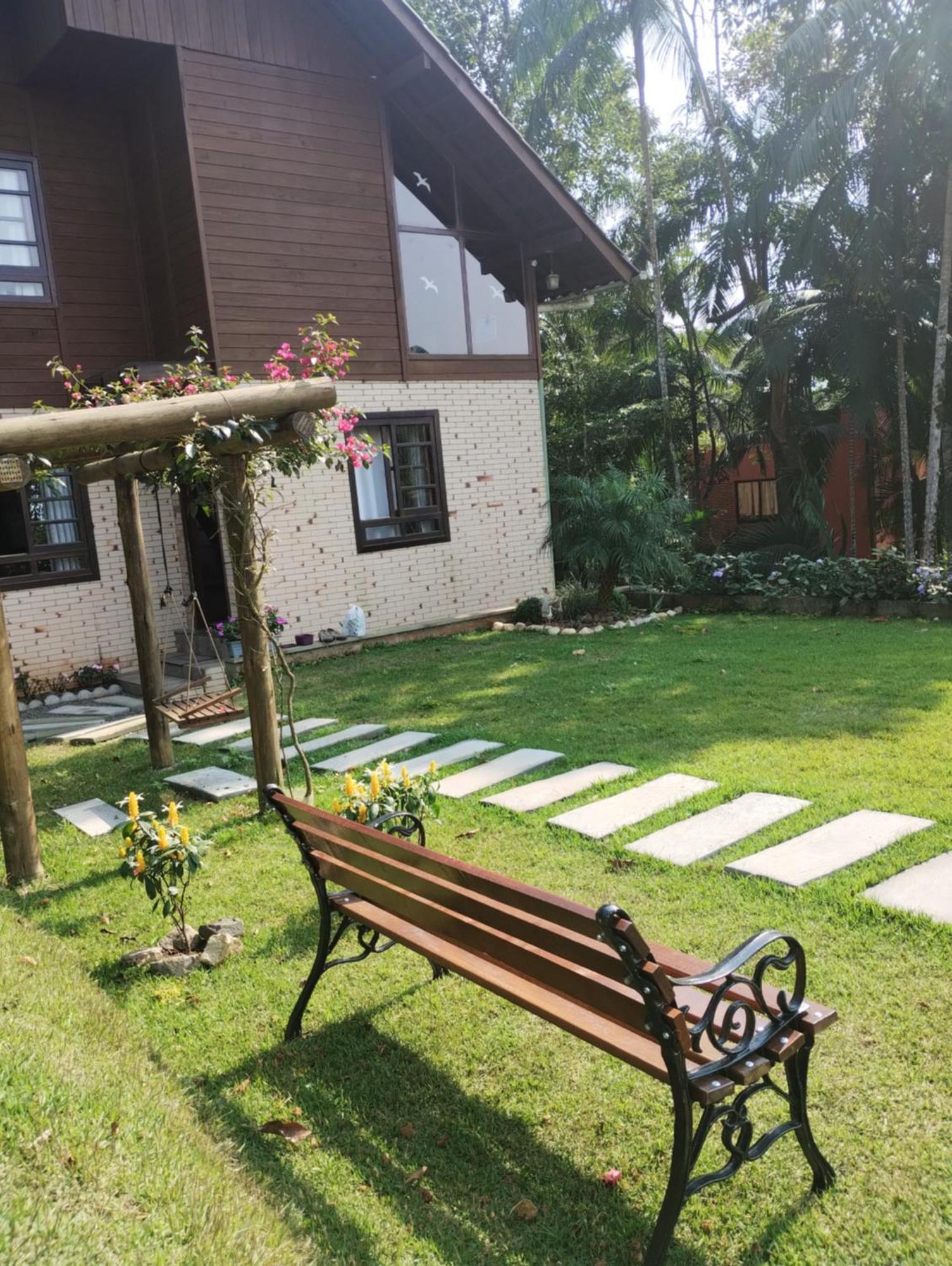 Casa De Campo Rosa Dos Ventos Rodeio Экстерьер фото